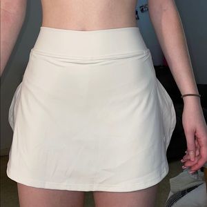 Gilly Hicks Hicks White Tennis Skirt